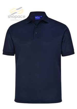 MENS SUSTAINABLE POLY/COTTON CORPORATE SS POLO - Image 6
