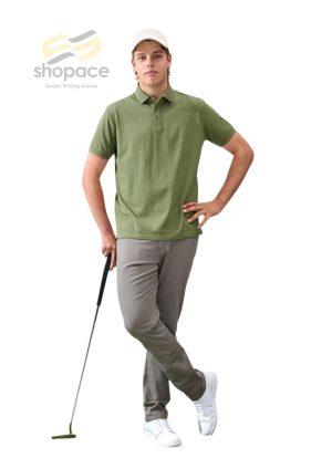 Mens Ultrafine Cotton Pique Short Sleeve Polo - Image 1