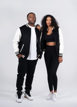 500gsm Women's/Junior Wool Blend Soft Shell Varsity Jacket - Image 7