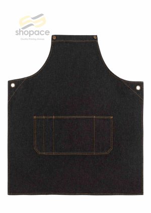 East Village Denim Bib Apron - Image 2