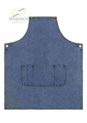 East Village Denim Bib Apron - Image 4