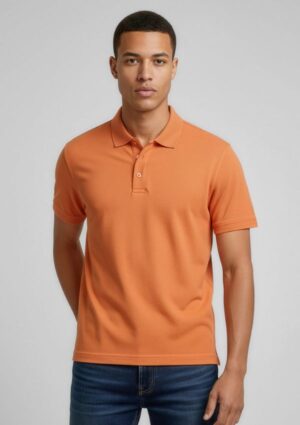 Mens Crew Short Sleeve Polo - Image 1