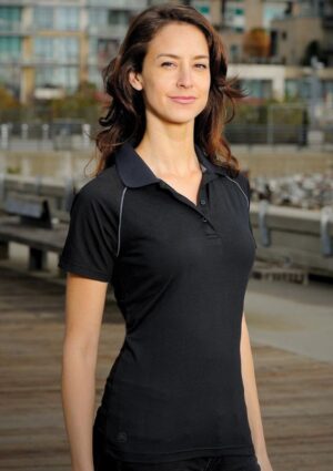 Women Piranha Performance Polo - Image 1