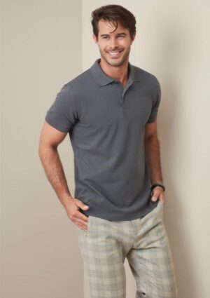 Men's Henry Polo - Image 1