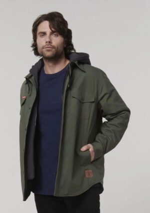 Quilted Solid Shacket - Image 13