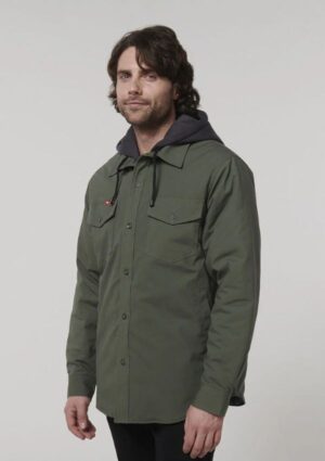 Quilted Solid Shacket - Image 14