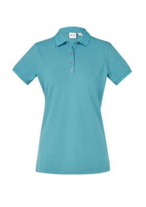 Womens City Short Sleeve Polo - Image 15