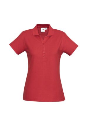 Womens Crew Short Sleeve Polo - Image 16