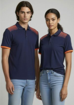 Mens Galaxy Short Sleeve Polo - Image 18