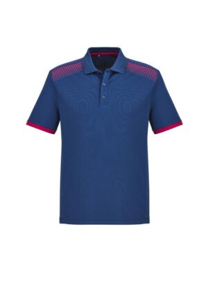 Mens Galaxy Short Sleeve Polo - Image 2