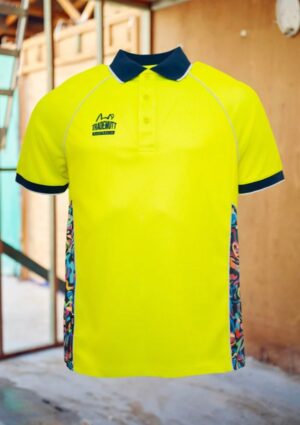 Unisex Yellow Pearler Polo - Image 2