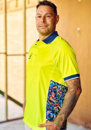 Unisex Yellow Pearler Polo - Image 1