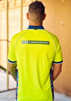 Unisex Yellow Pearler Polo - Image 4