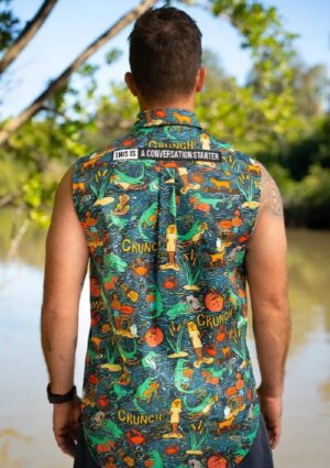 Stop Croc & Roll Territory Sleeve Work Shirt - Image 4