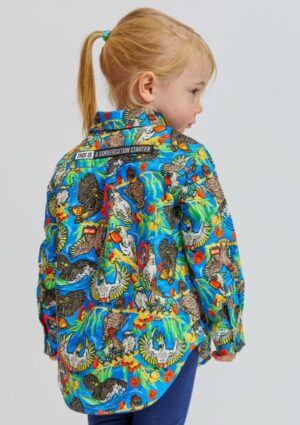 Kids Flock Around & Find Out Work Shirt - Image 3