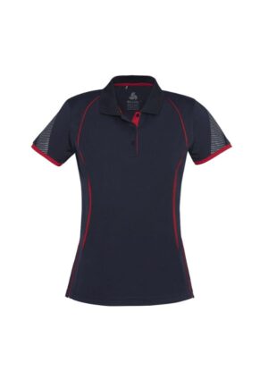 Womens Razor Short Sleeve Polo - Image 4