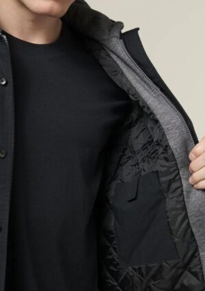 Quilted Solid Shacket - Image 8