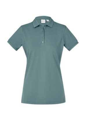 Womens City Short Sleeve Polo - Image 9