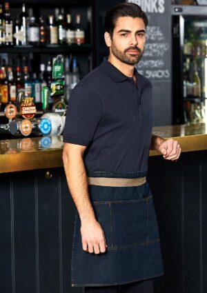 East Village Half Denim Apron - Image 5