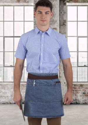 East Village Half Denim Apron - Image 9