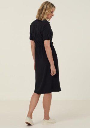 Heavy Stretch Georgette Shirt Dress - Image 4