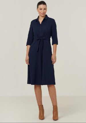 Heavy Stretch Georgette Shirt Dress - Image 7