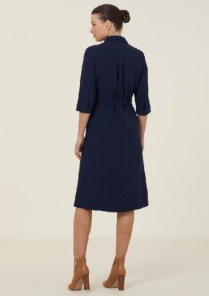 Heavy Stretch Georgette Shirt Dress - Image 9