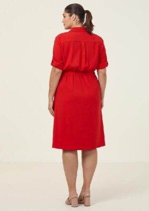 Heavy Stretch Georgette Shirt Dress - Image 13