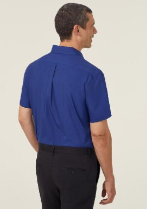 Poly Cotton End On End Short Sleeve Shirt - Image 7