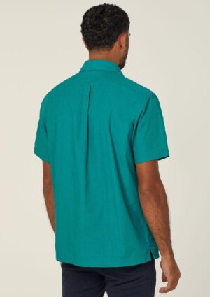Poly Cotton End On End Short Sleeve Shirt - Image 11