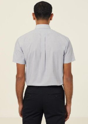 Poly Cotton End On End Short Sleeve Shirt - Image 16