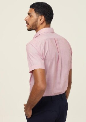Poly Cotton End On End Short Sleeve Shirt - Image 20