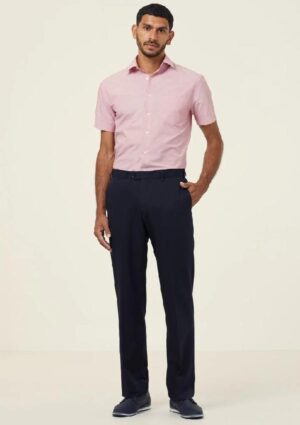 Poly Cotton End On End Short Sleeve Shirt - Image 21