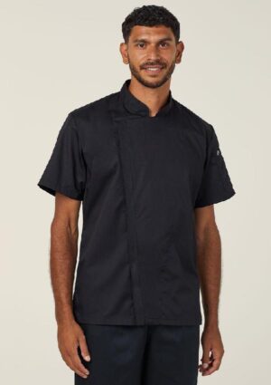 Chefworks Press Stud Chef Jacket - Image 1
