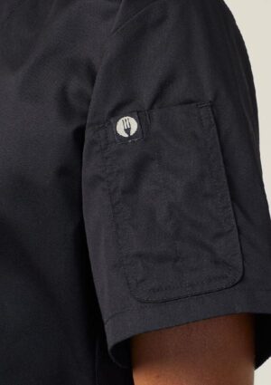 Chefworks Press Stud Chef Jacket - Image 6