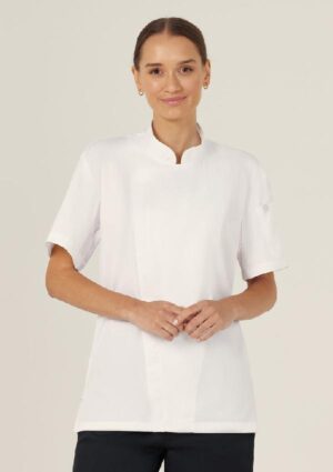 Chefworks Press Stud Chef Jacket - Image 8