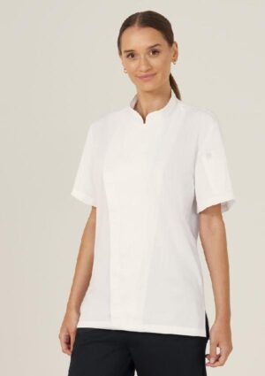 Chefworks Press Stud Chef Jacket - Image 9