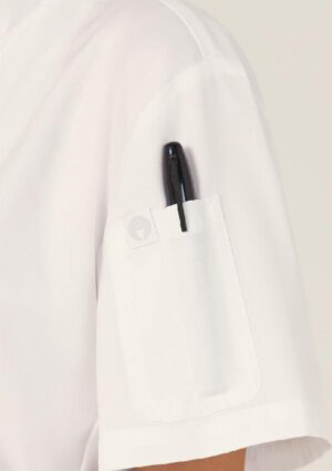 Chefworks Press Stud Chef Jacket - Image 13