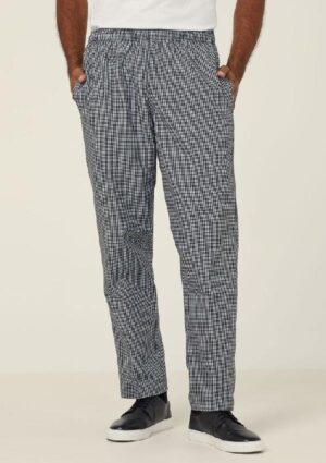 Chef Works Small Check Baggy Chef Pants - Image 2