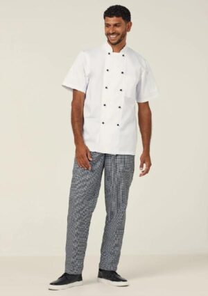 Chef Works Small Check Baggy Chef Pants - Image 1