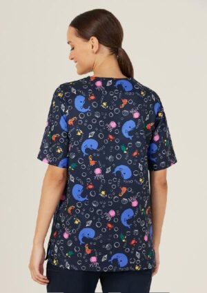 Under The Sea Scrub Top - Image 4