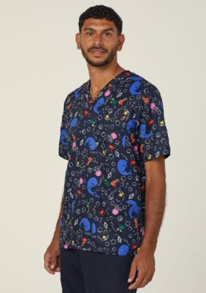 Under The Sea Scrub Top - Image 5