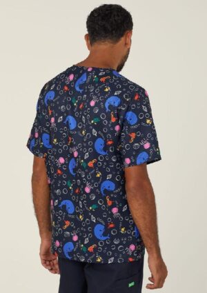 Under The Sea Scrub Top - Image 6