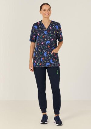 Under The Sea Scrub Top - Image 7