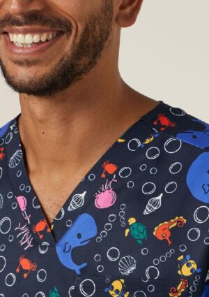 Under The Sea Scrub Top - Image 9