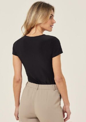 Soft Jersey Short Sleeve Round Neck T-Top - Image 3