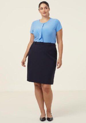 Soft Jersey Short Sleeve Round Neck T-Top - Image 13