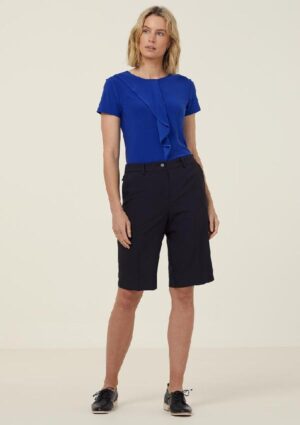 Soft Jersey Short Sleeve Round Neck T-Top - Image 17