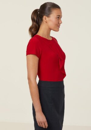 Soft Jersey Short Sleeve Round Neck T-Top - Image 23