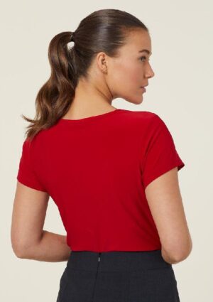 Soft Jersey Short Sleeve Round Neck T-Top - Image 24